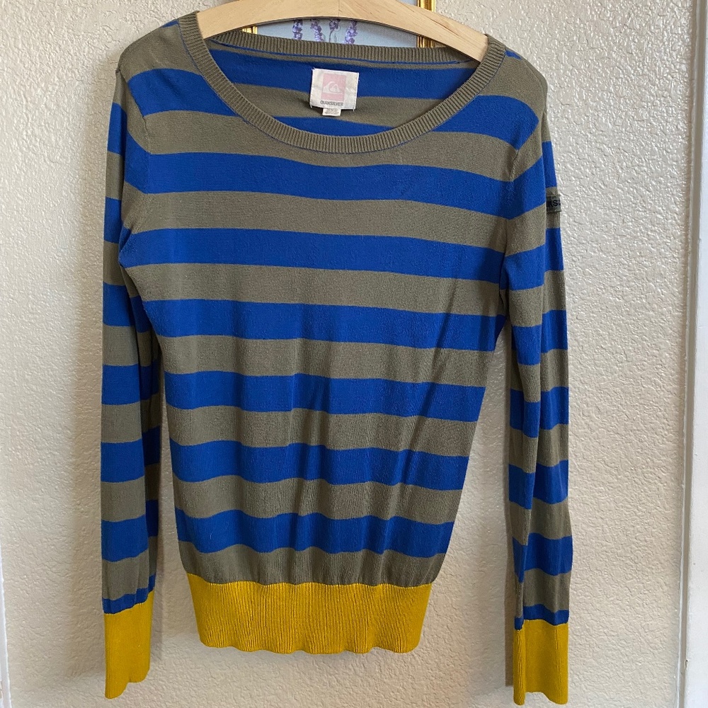 Quicksilver striped sweater